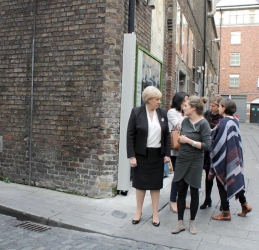 Minister for Arts Heather Humphreys Visits us on Dublin Culture Night 2015