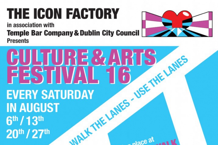 CULTURE & ARTS FESTIVAL: At the Icon Walk and Icon Factory, August 2016.