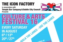 CULTURE & ARTS FESTIVAL: At the Icon Walk and Icon Factory, August 2016.